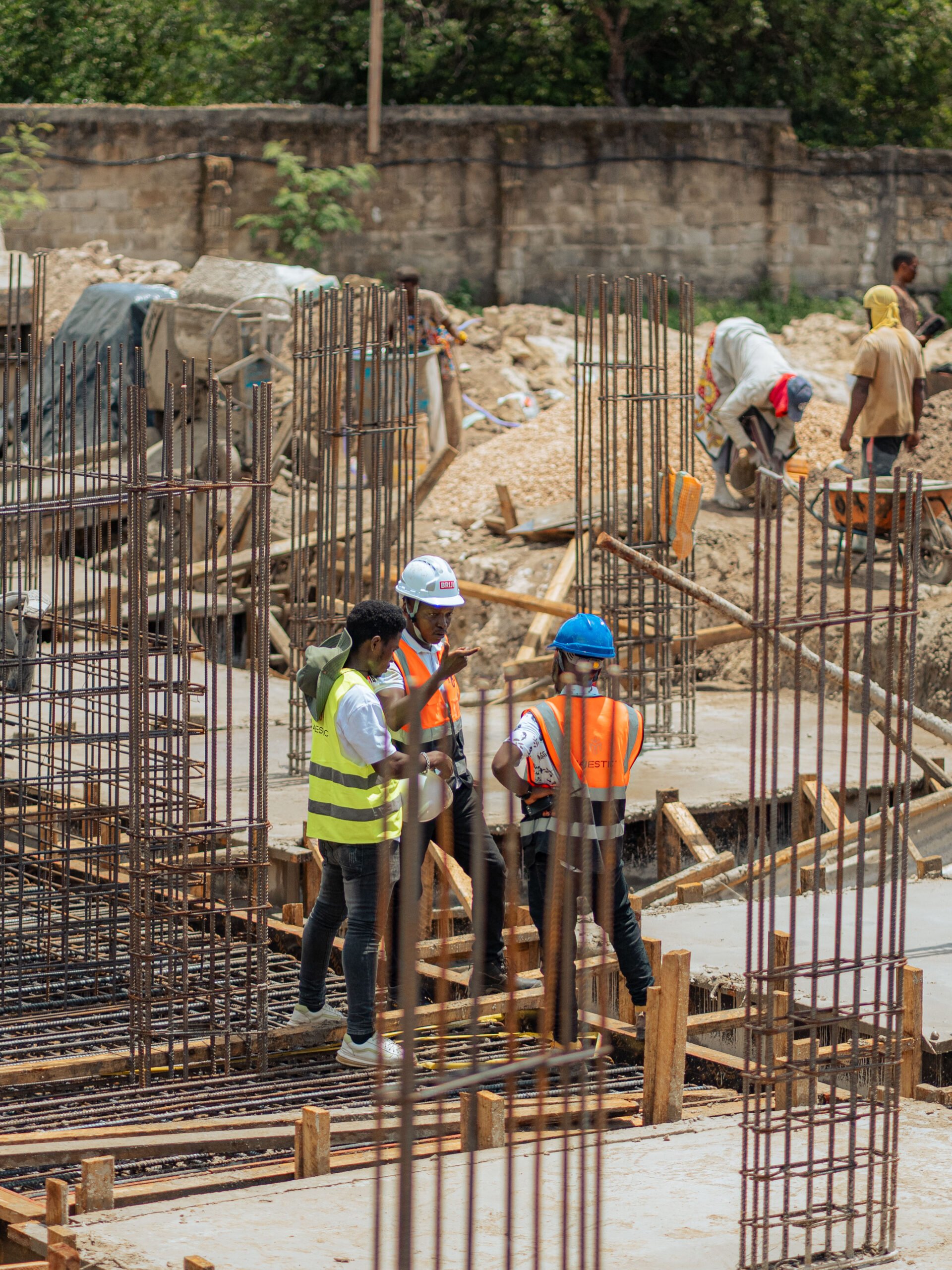 Ground level construction progress The Hills Nungwi